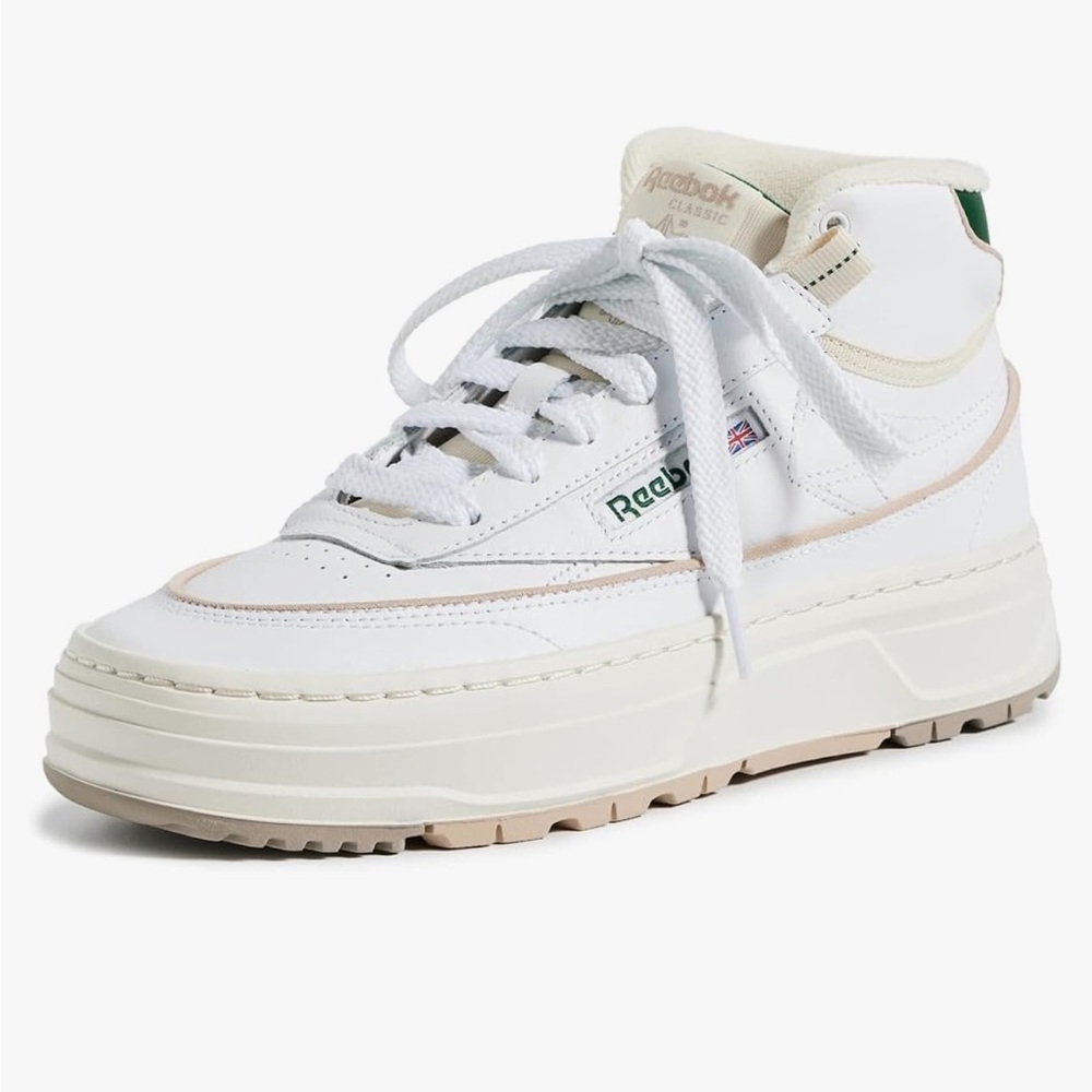 Reebok Woman’s Club C Geo Mid Sneaker